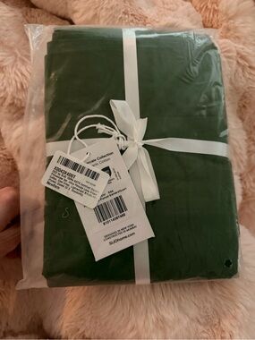 SJ Home Forest Green Organic Cotton pillowcase Set BRAND NEW SEALED
